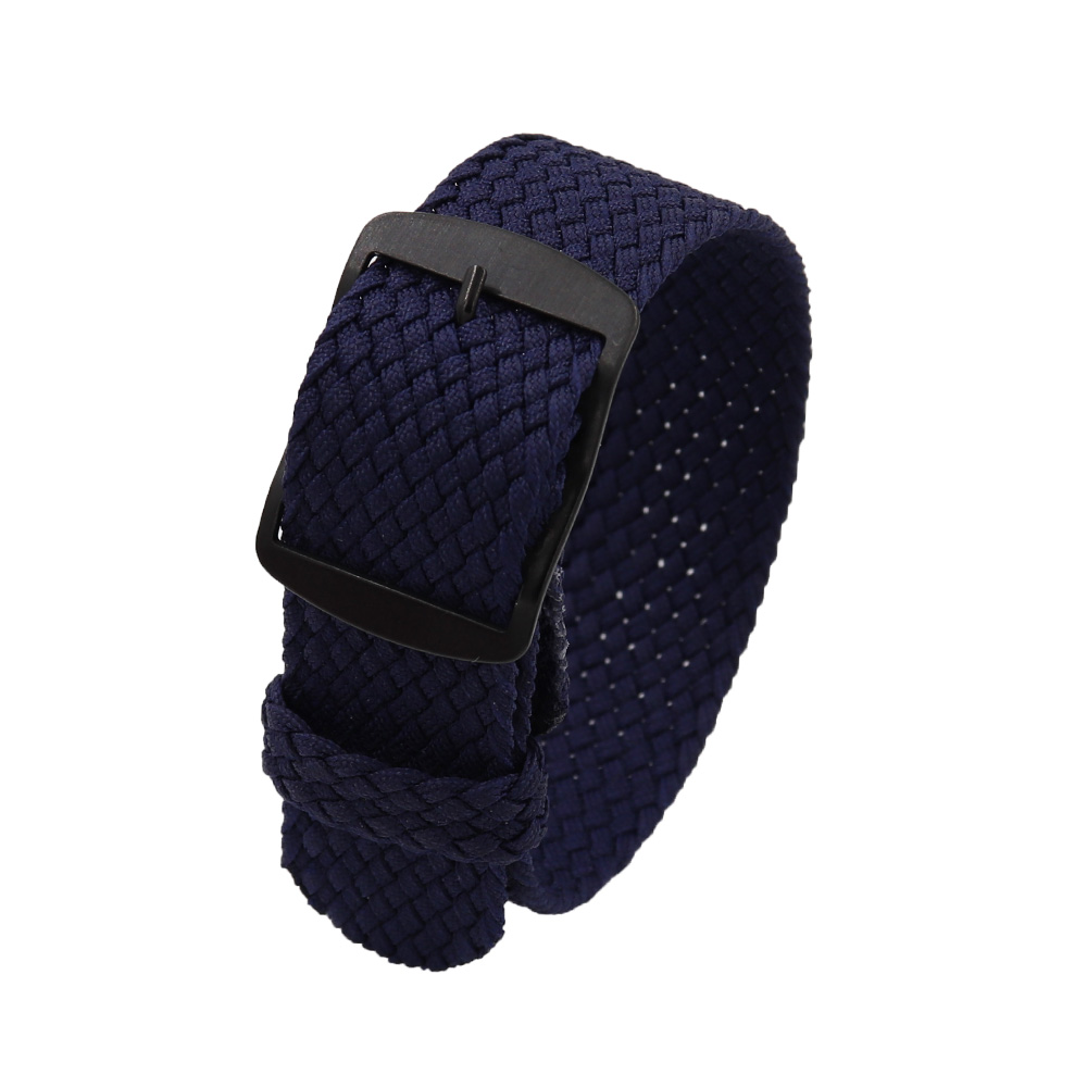 18mm 20mm 22mm Solid color For - Perlon Strap Woven review and price