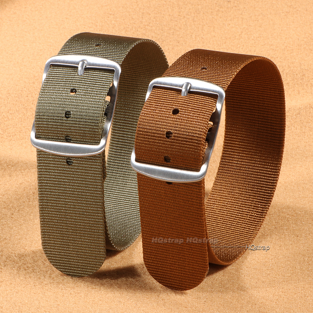20mm Nylon Watch Strap Brown G - Nato Strap Nylon review and price