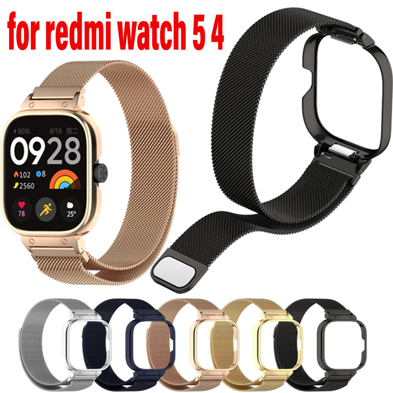 Metal Case+Milanese Loop Strap - Milanese Loop Magnetic review and price