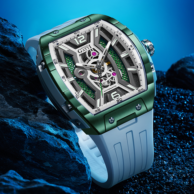BONEST GATTI Germany Automatic - Rubber Strap Diver review and price