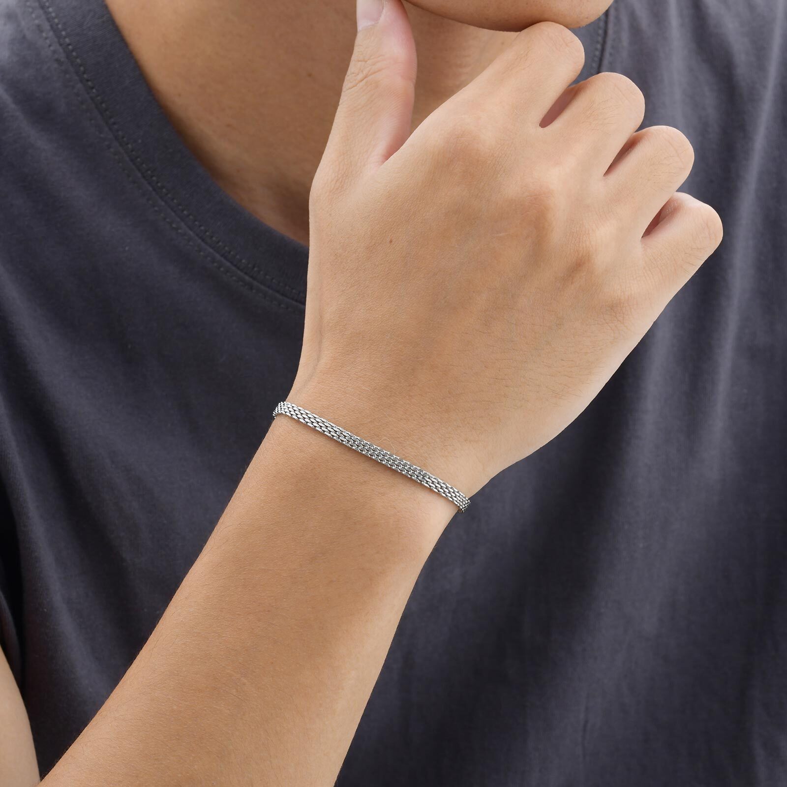 3/8mm Mesh Strap Chain Bracele - Mesh Strap Metal review and price