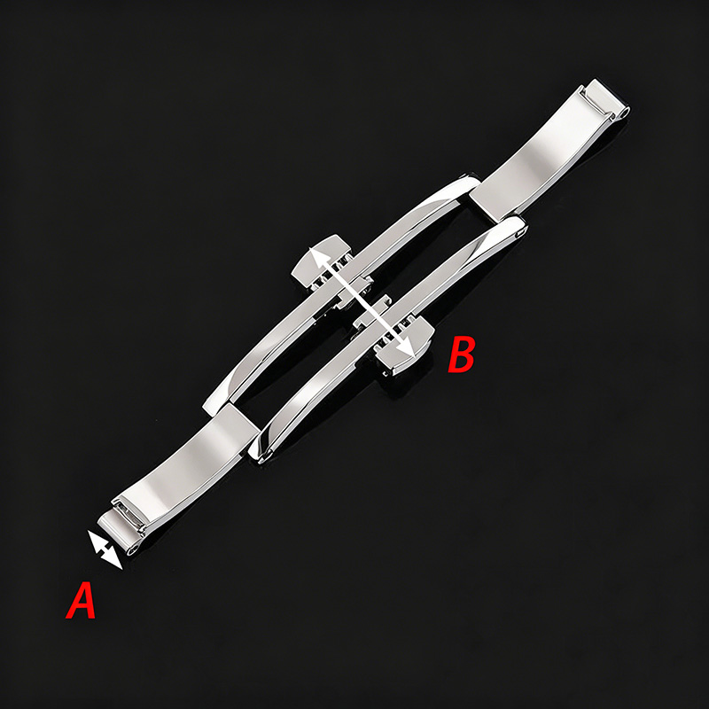 Watch Band Buckle Stainless St - Butterfly Clasp Deployant review and price