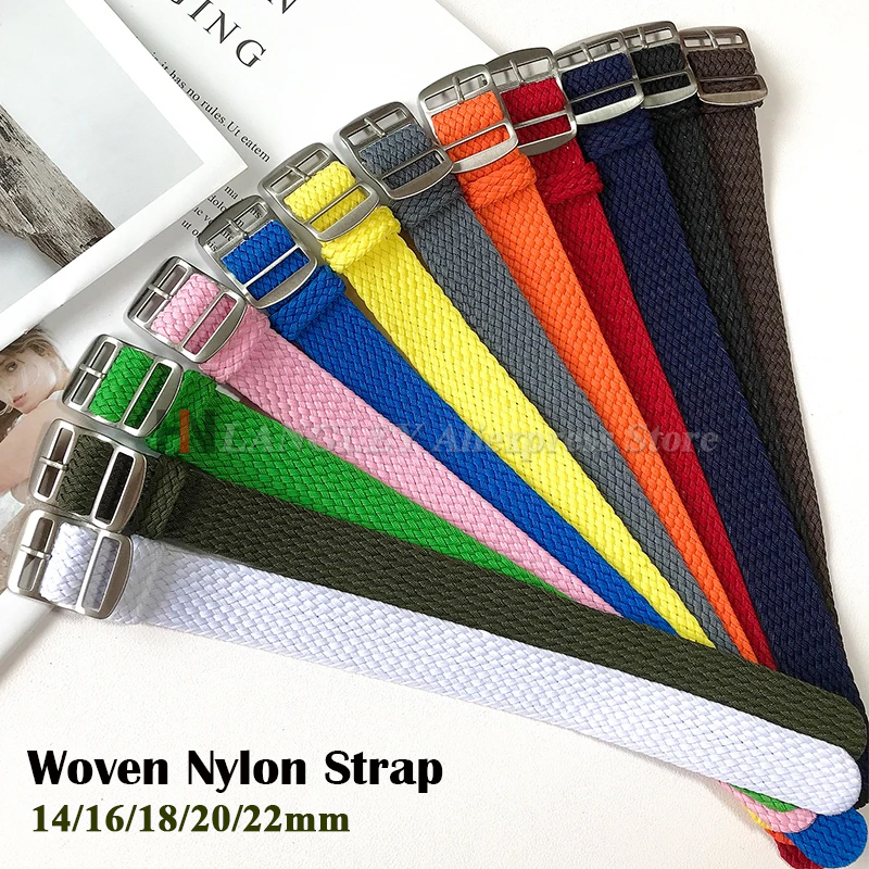 Fabric Woven Nylon Watch Band  - Perlon Strap Woven review and price