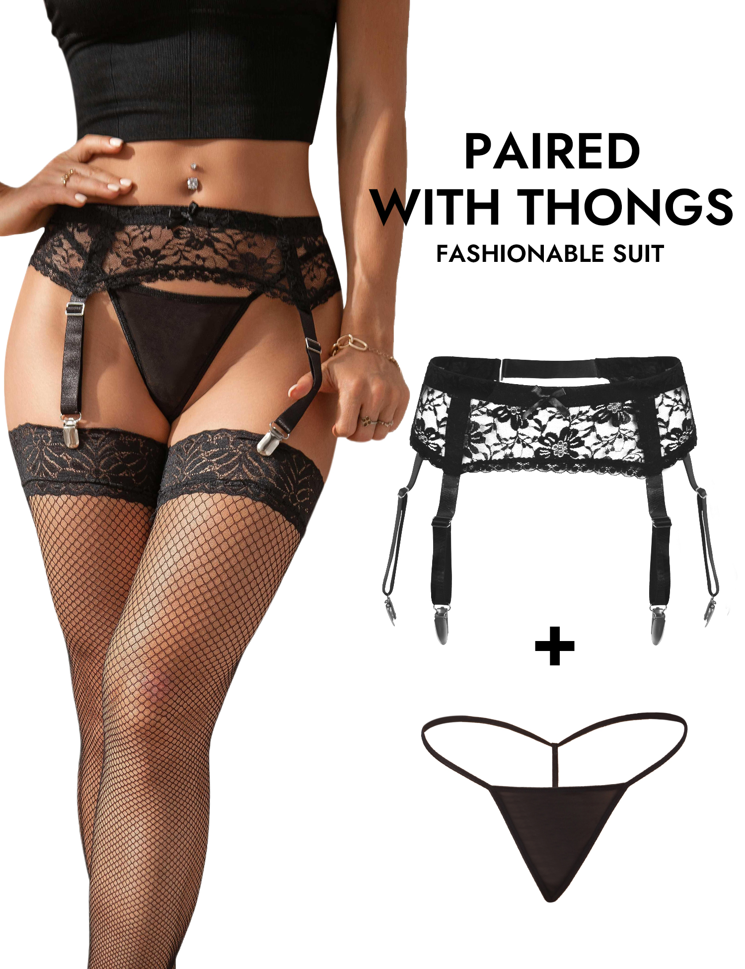 Comeondear Women Floral Lace G - Mesh Strap Metal review and price