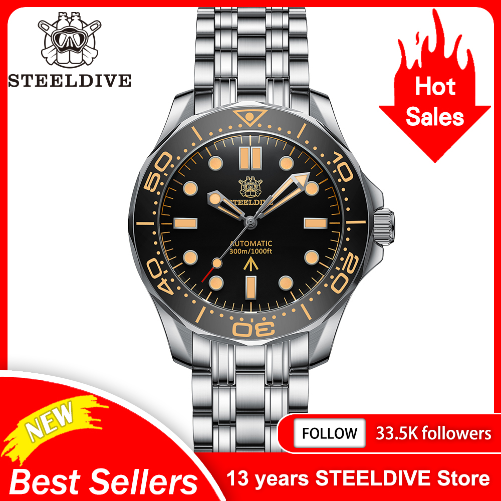 STEELDIVE SD1957 New Strap 42M - Tropic Strap Vintage review and price