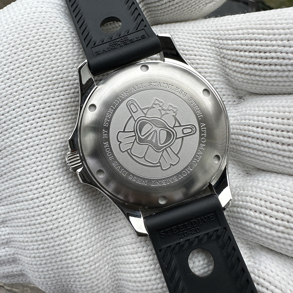 STEELDIVE SD1957 New Strap 42M - Tropic Strap Vintage review and price