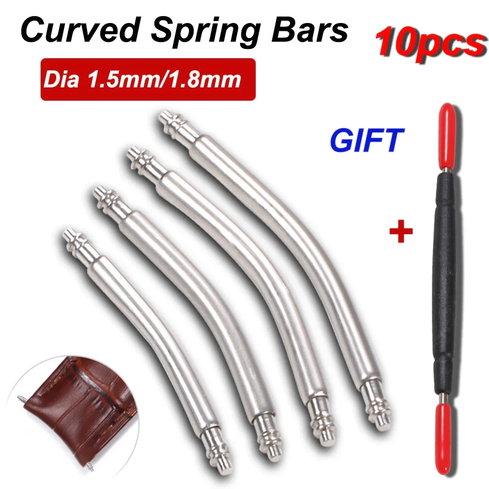 10pcs Curved End Spring Bar Di - Curved Spring Bar review and price