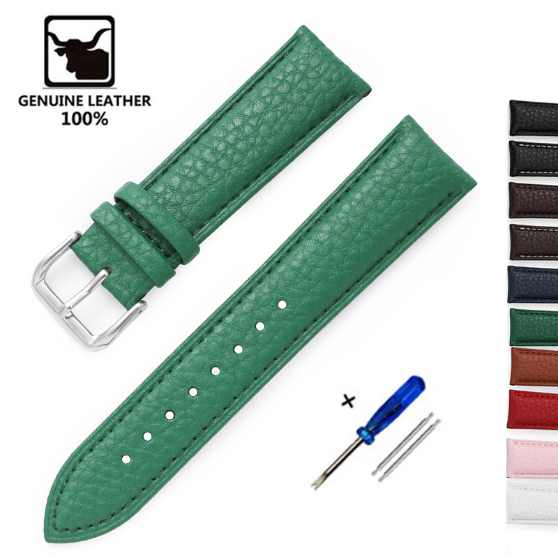 Litchi Pattern Soft Leather Wa - Nato Strap Nylon review and price