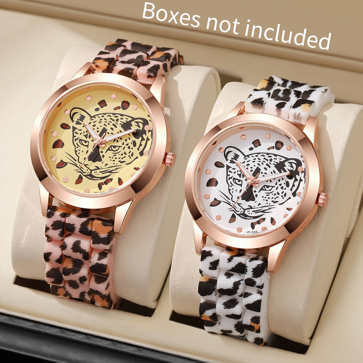 2PCS/Set Fashion Women Watches - Silicone Band Women review and price