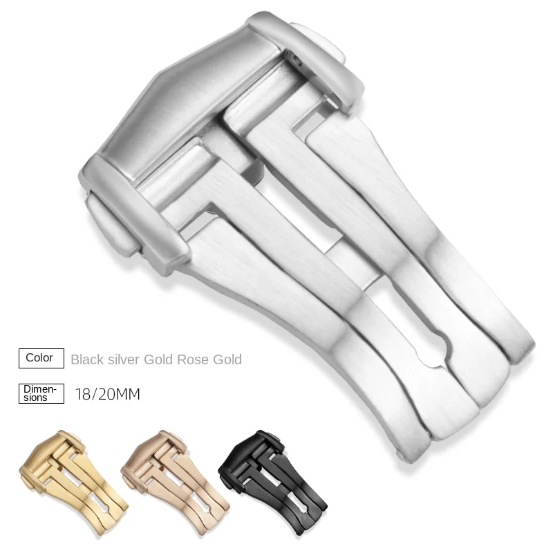 Stainless Steel Watch Buckle f - Butterfly Clasp Deployant review and price