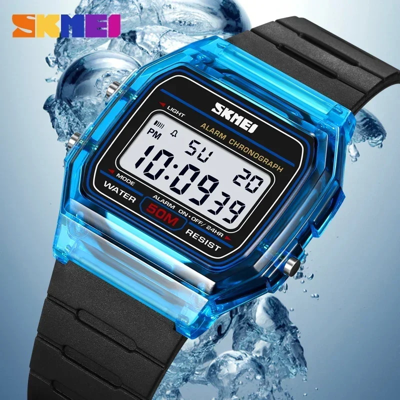 SKMEI 2056 Transparent TPU Str - Rubber Strap Diver review and price