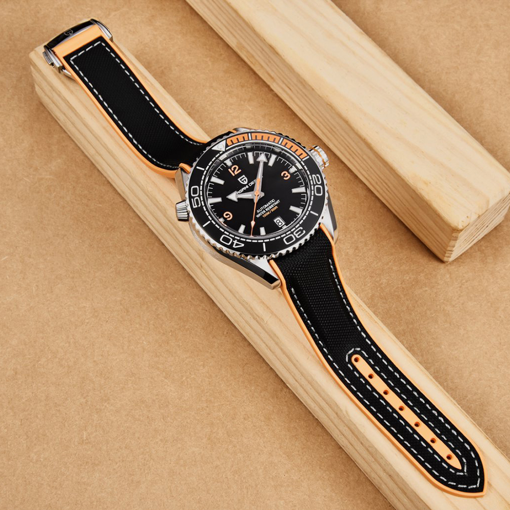PAGANI DESIGN Diving Watch 100 - Rubber Strap Diver review and price