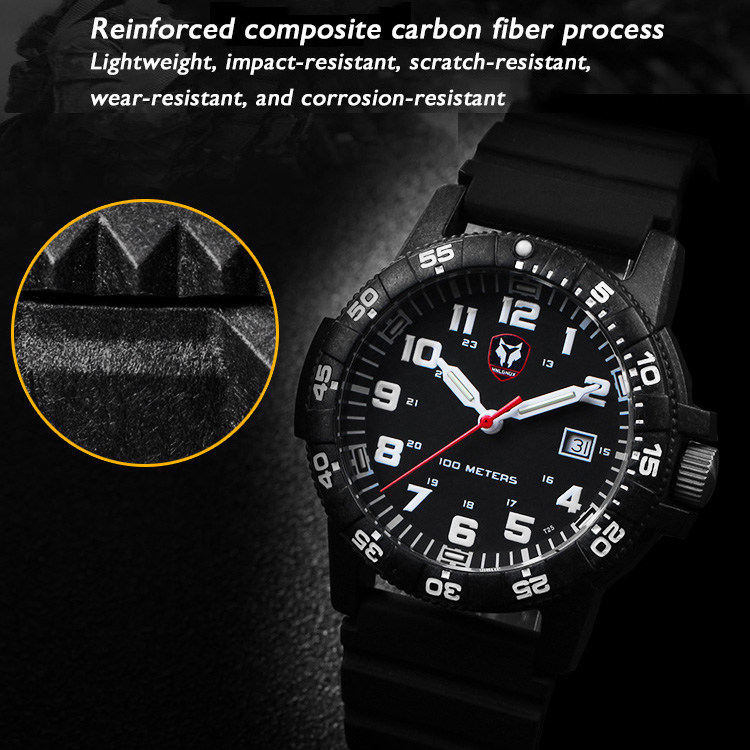 Hnlgnox Mens Pilot Watches Spo - Rubber Strap Diver review and price