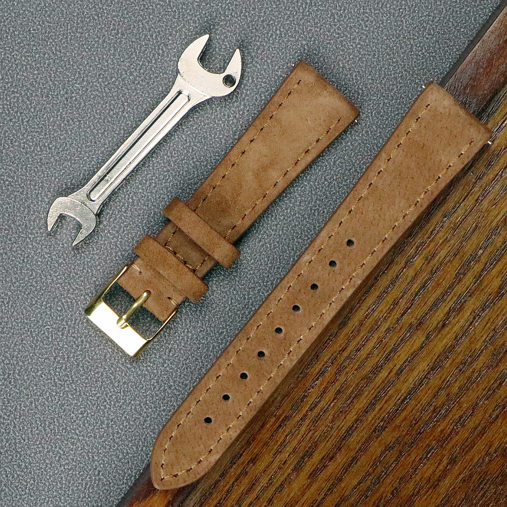 Premium Leather Suede Watch St - Suede Strap Watch review and price