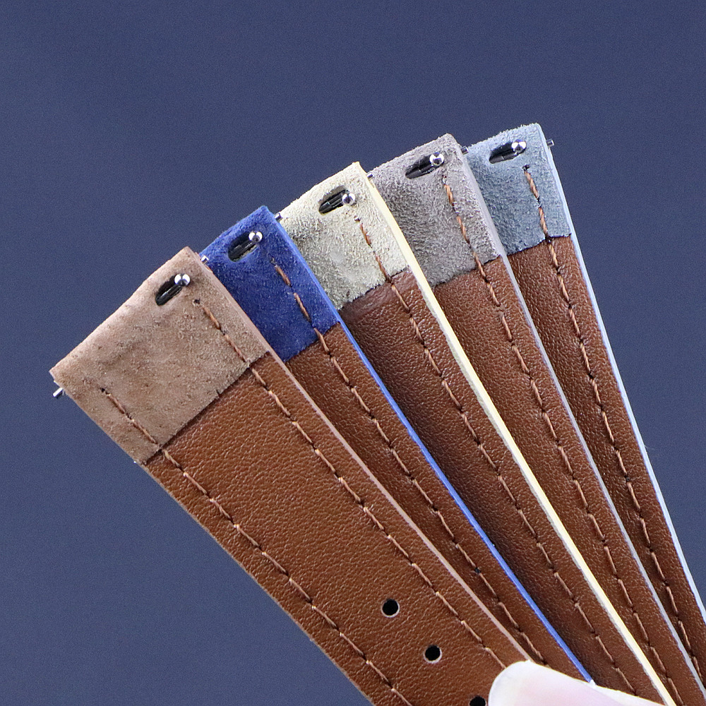 Premium Leather Suede Watch St - Suede Strap Watch review and price
