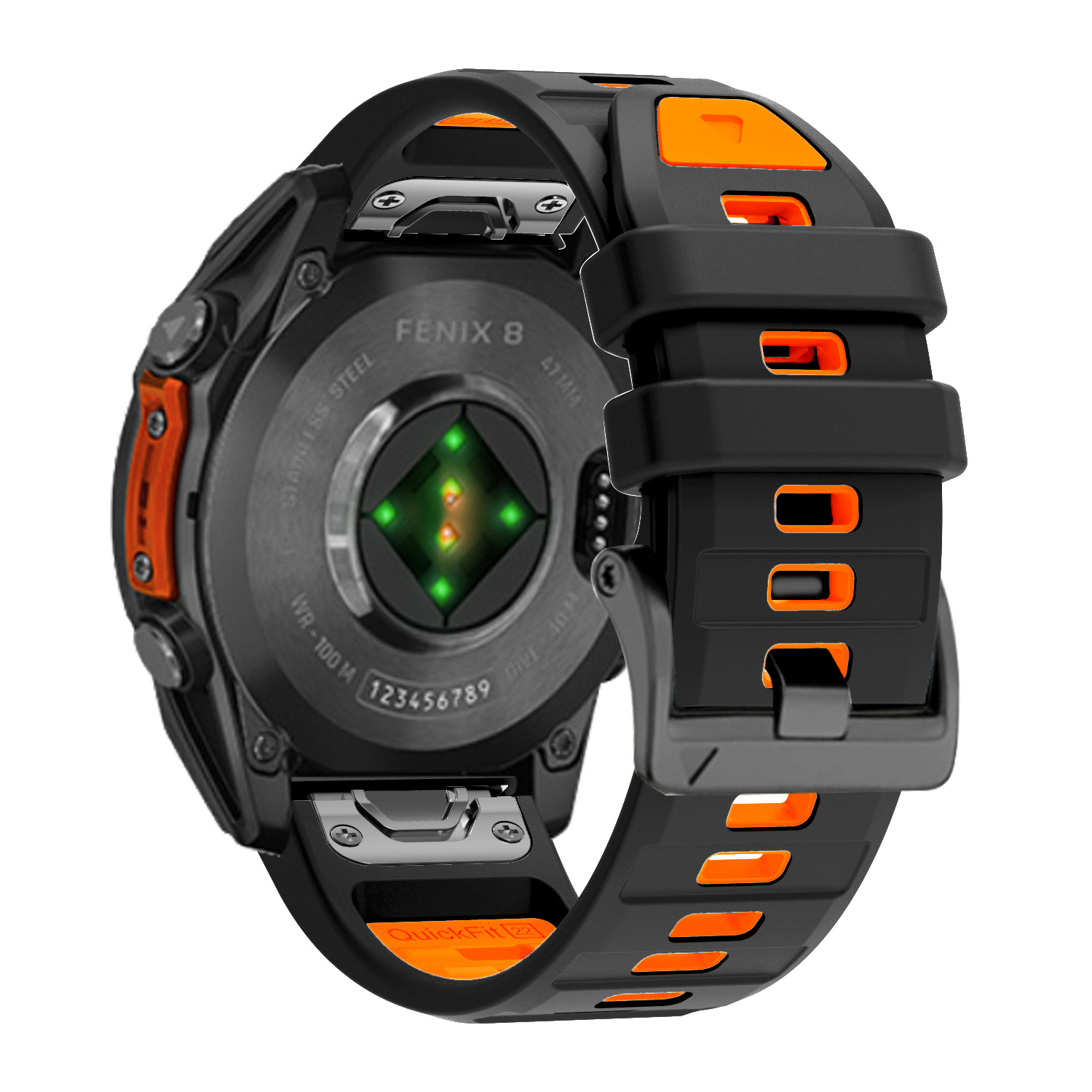 QuickFit 26mm 22mm Silicone Wa - Silicone Watch Band 22Mm review and price