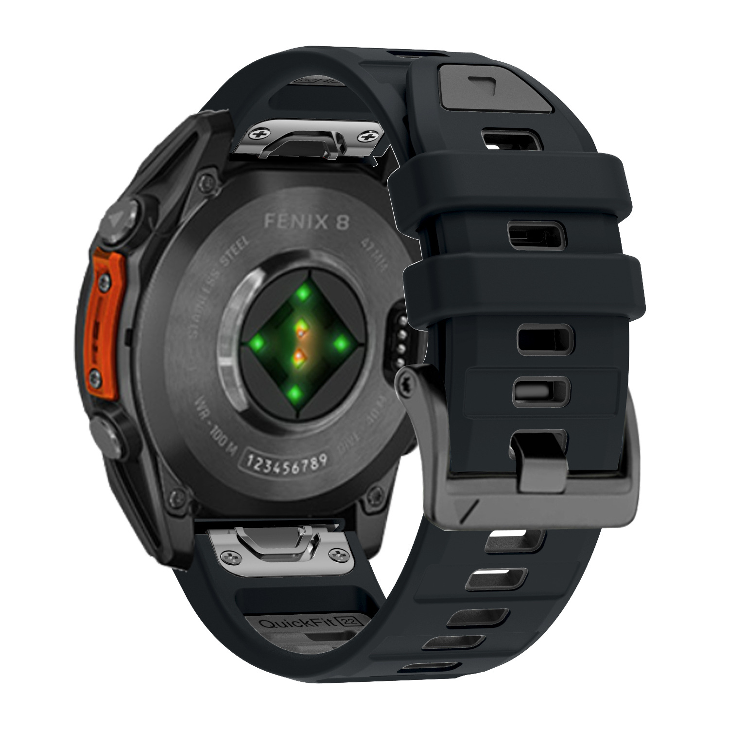 QuickFit 26mm 22mm Silicone Wa - Silicone Watch Band 22Mm review and price
