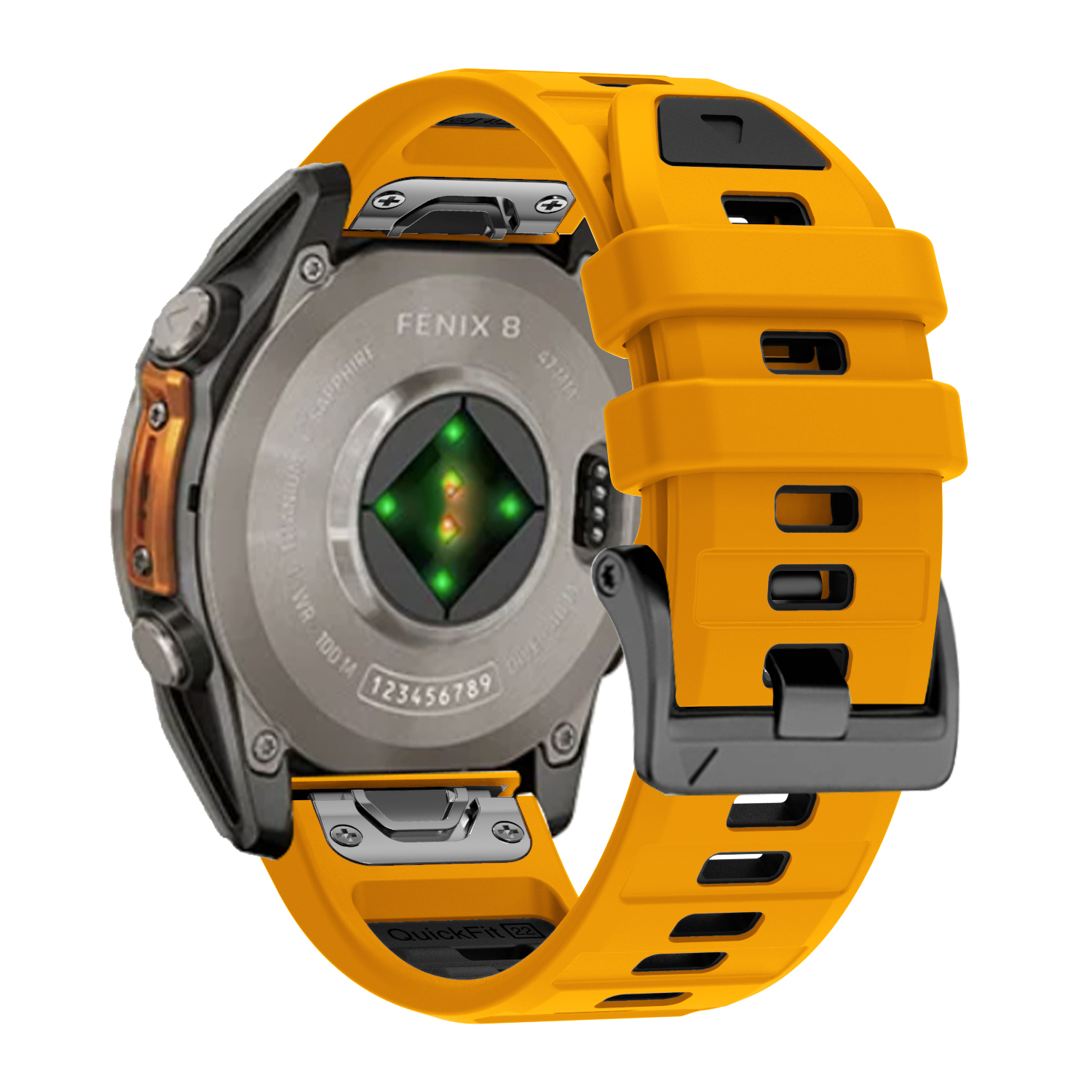 QuickFit 26mm 22mm Silicone Wa - Silicone Watch Band 22Mm review and price