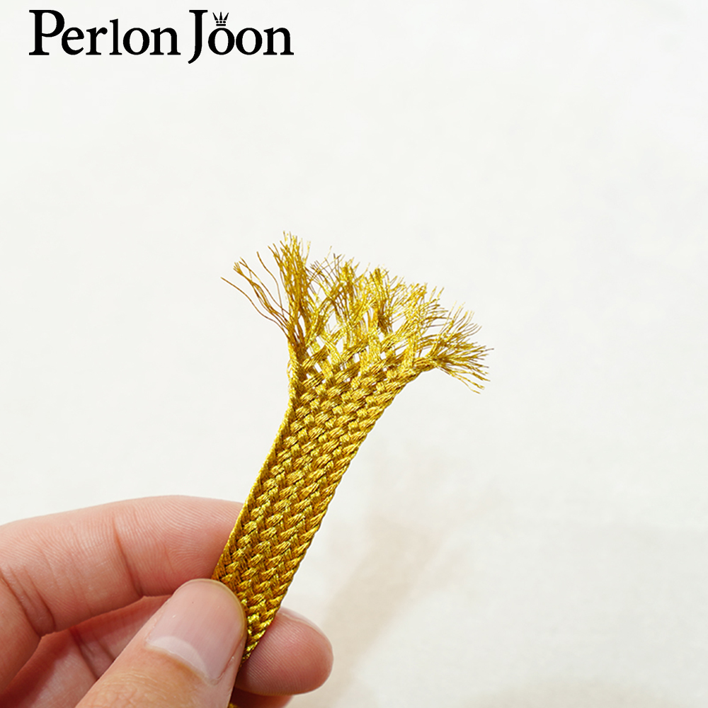 10 Yards Gold Thread Strap Web - Perlon Strap Woven review and price