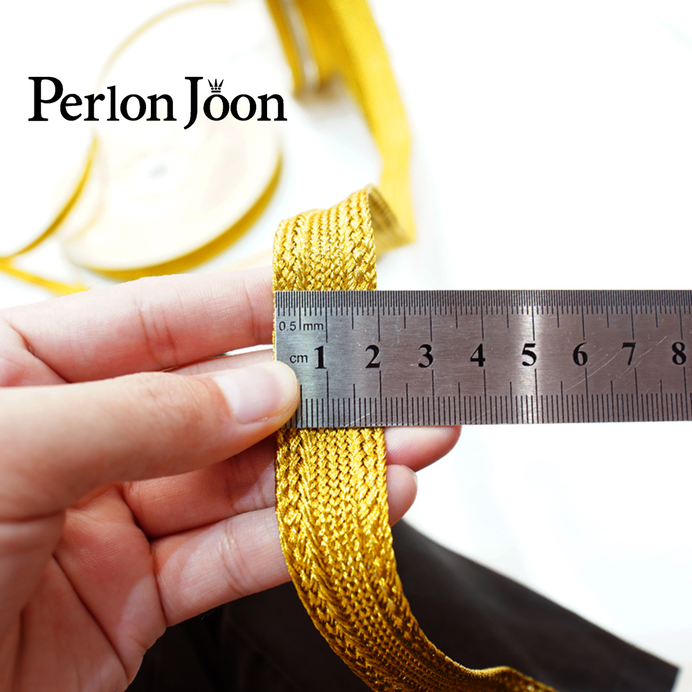 10 Yards Gold Thread Strap Web - Perlon Strap Woven review and price