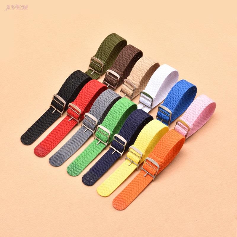 Canvas Sport Watchband Colorfu - Perlon Strap Woven review and price