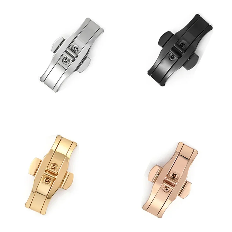 Polished Stainless Steel Buckl - Butterfly Clasp Deployant review and price