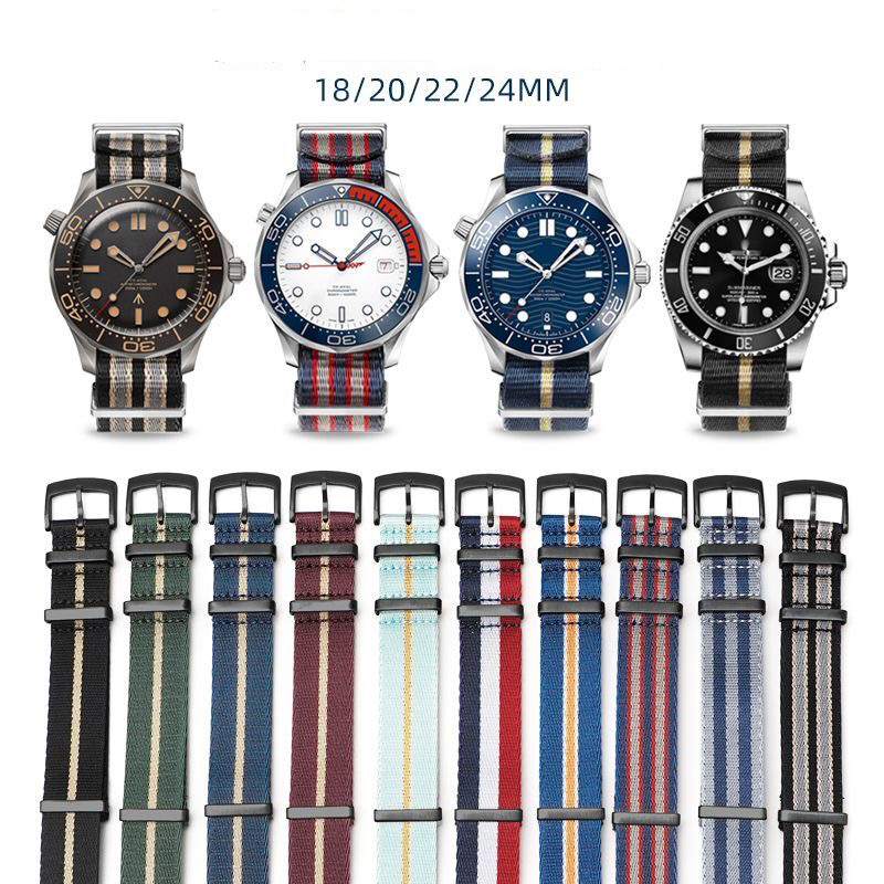 Superior Nylon Watchband for O - Nato Strap Nylon review and price