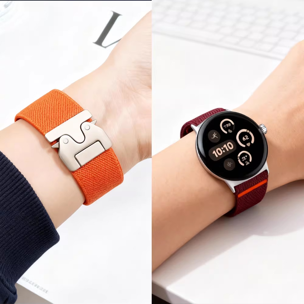 Band For Google Pixel Watch 4/ - Parachute Strap Elastic review and price