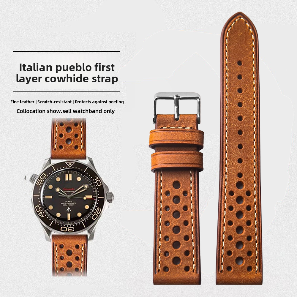 18 19 20 21 22mm Cowhide Watch - Suede Strap Watch review and price