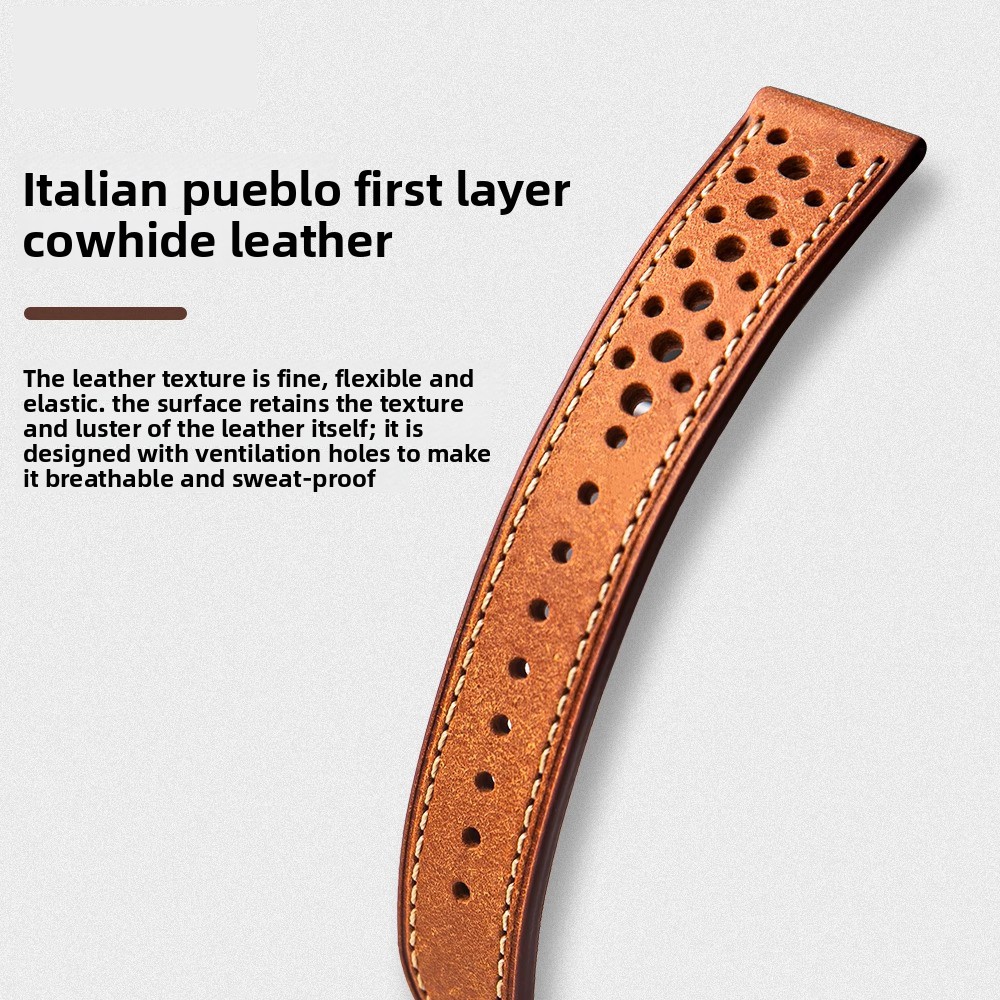 18 19 20 21 22mm Cowhide Watch - Suede Strap Watch review and price