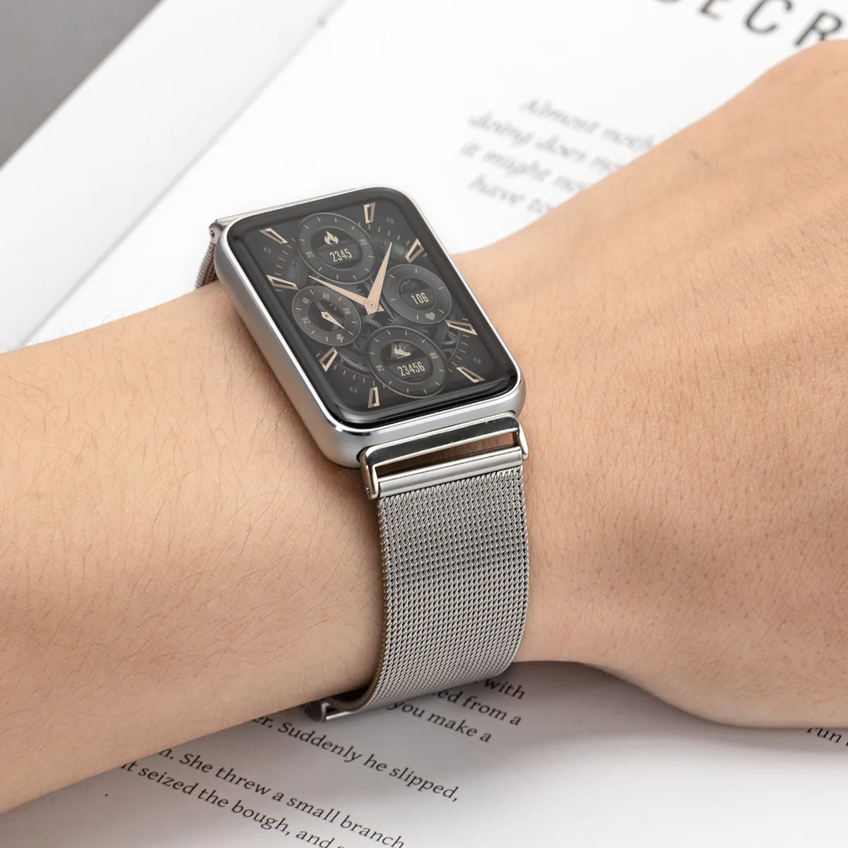 Stainless Steel Strap for Sams - Mesh Strap Metal review and price