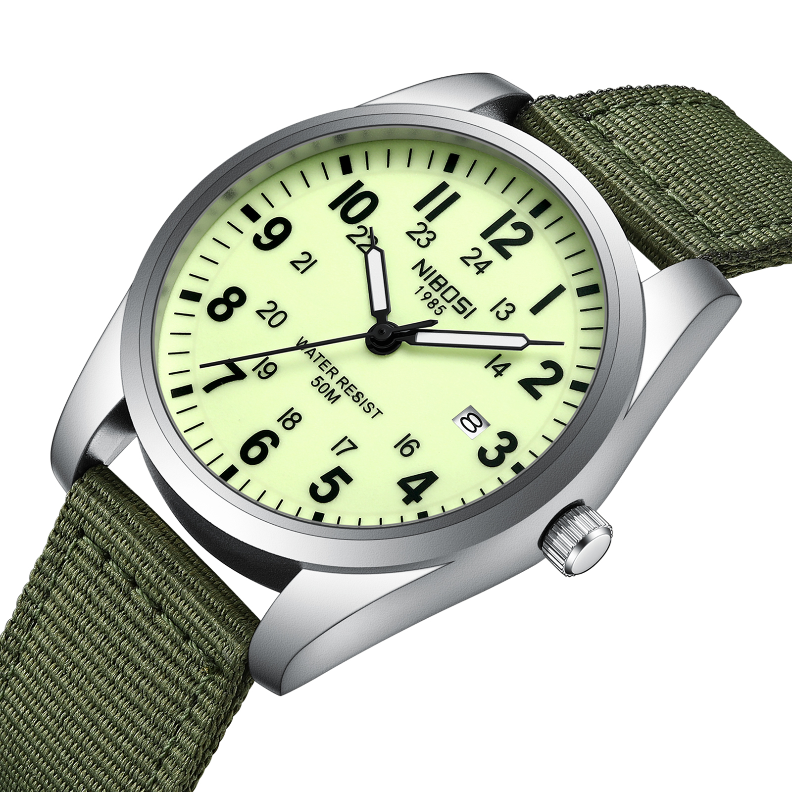 NIBOSI Mens Watches Analog Mil - Tropic Strap Vintage review and price