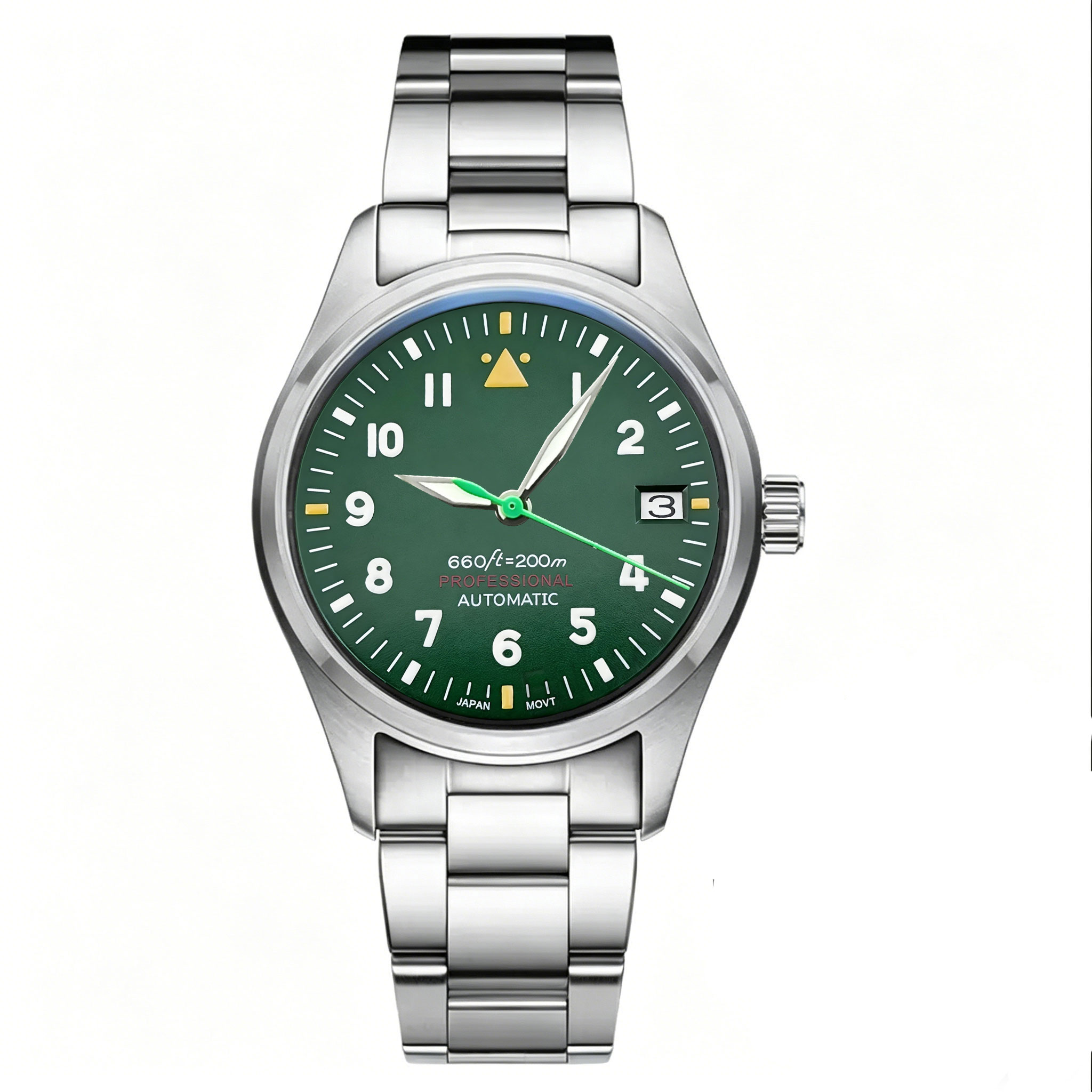 Custom LOGO 36mm 39mm Pilot Wa - Stainless Bracelet Diver review and price