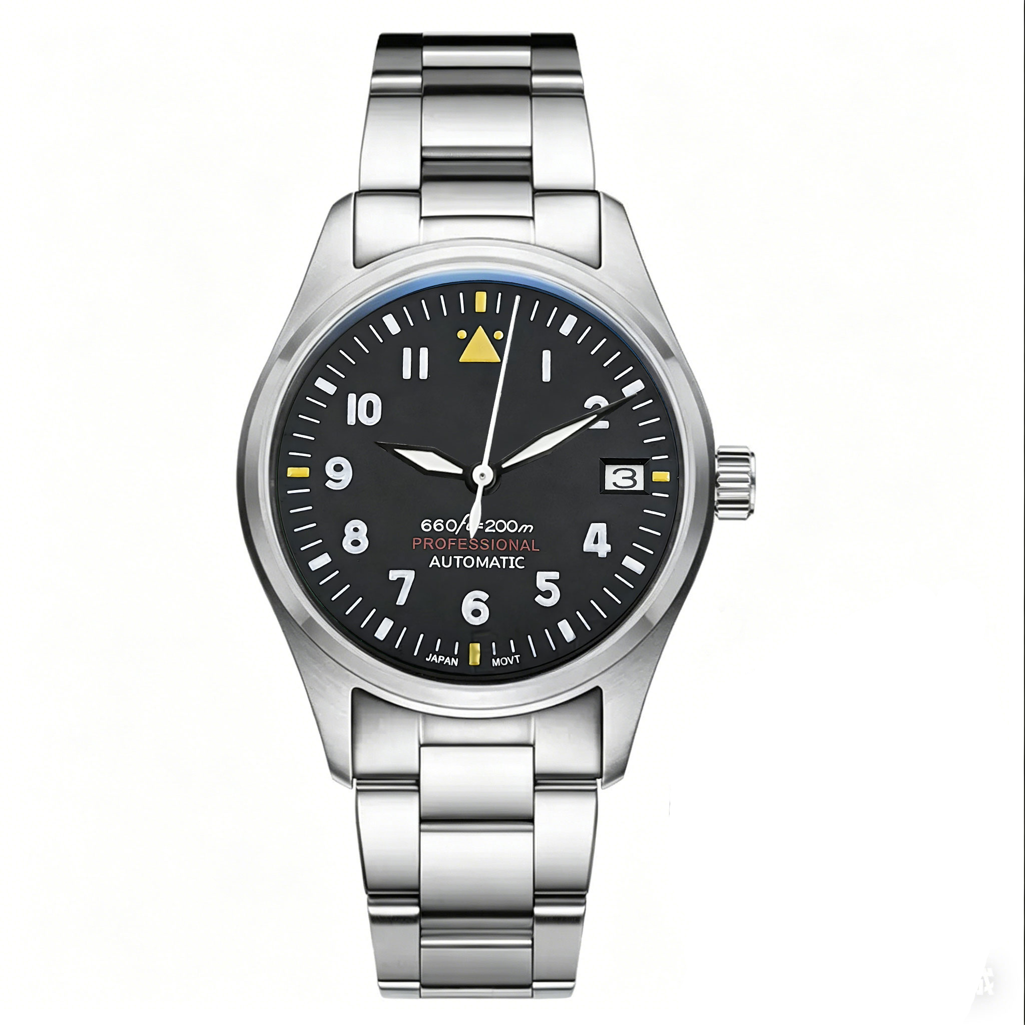 Custom LOGO 36mm 39mm Pilot Wa - Stainless Bracelet Diver review and price