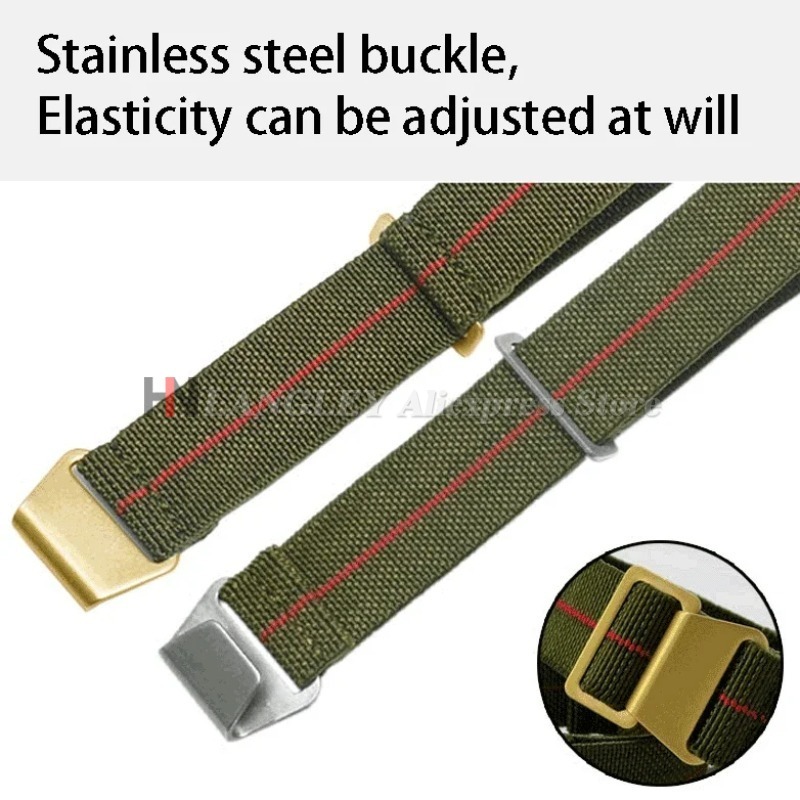 Elastic Nylon Watch Band for S - Parachute Strap Elastic review and price