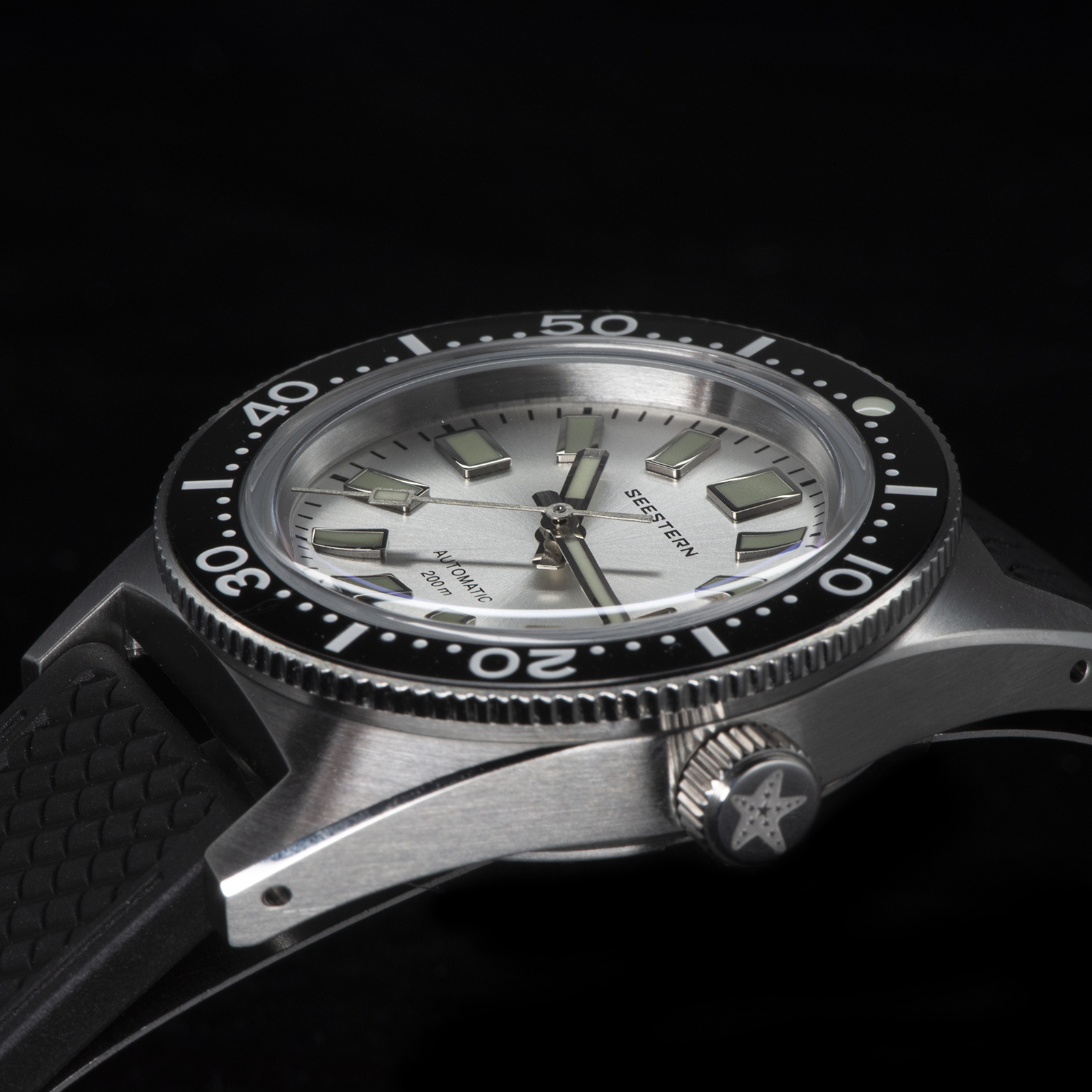 SEESTERN Diving Watch 62MAS Au - Rubber Strap Diver review and price