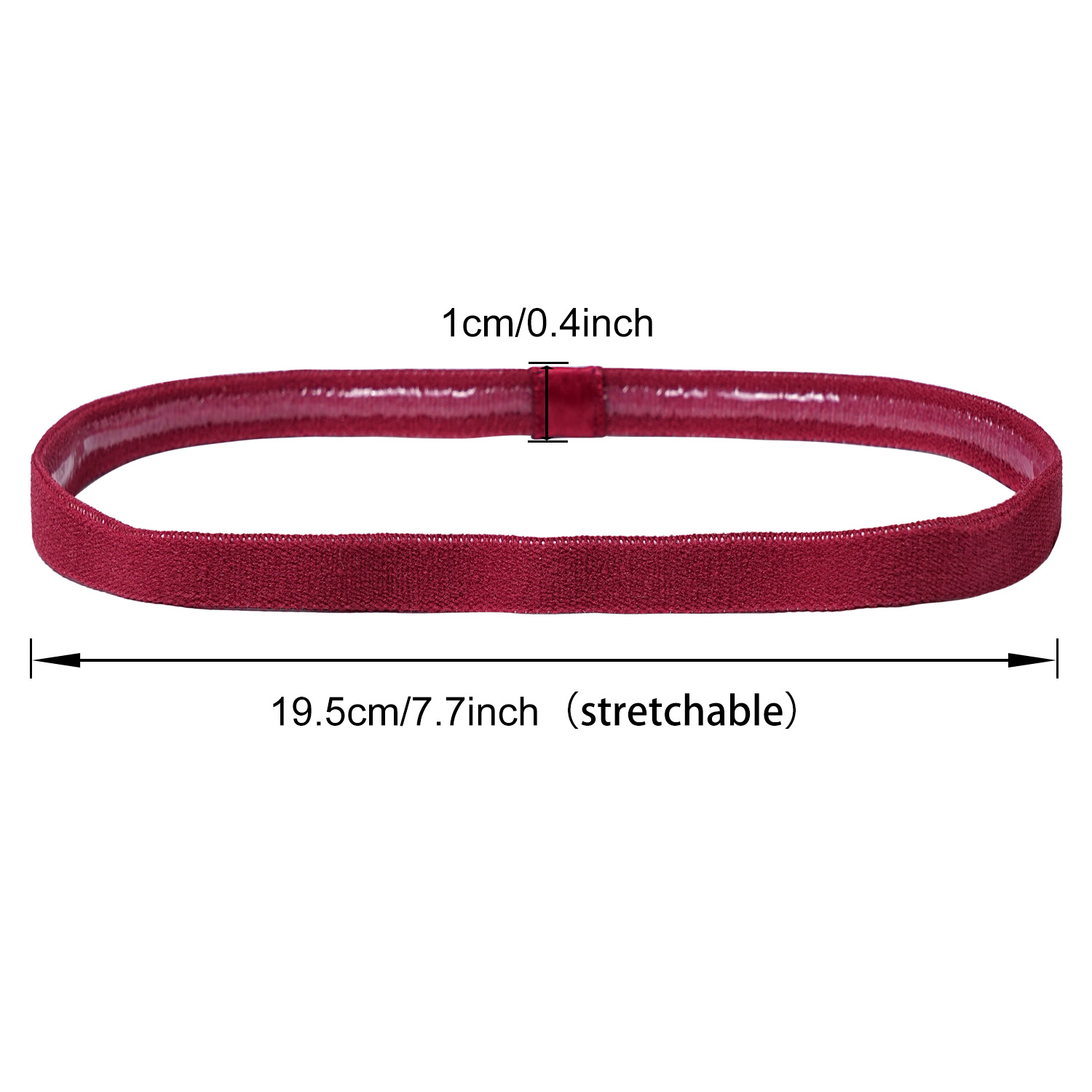 3Pcs Non-Slip Sports Hairband  - Silicone Band Women review and price