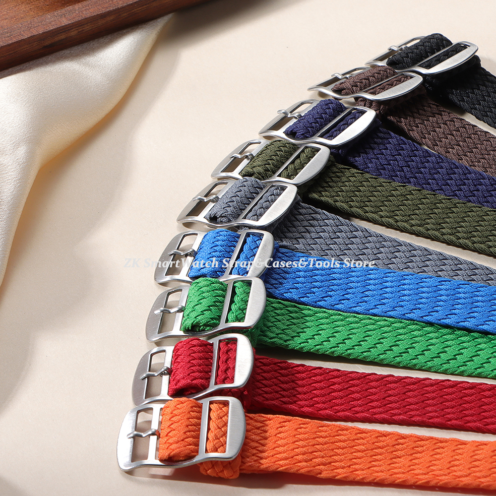 14mm 16mm 18mm 20mm 22mm Perlo - Perlon Strap Woven review and price