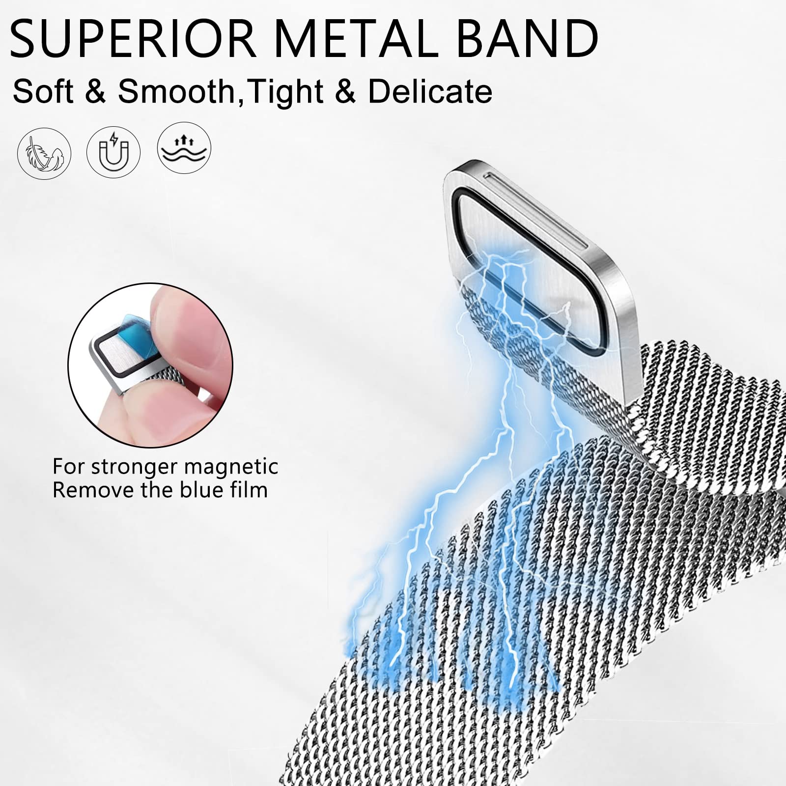 Milanese loop For fitbit charg - Milanese Loop Magnetic review and price