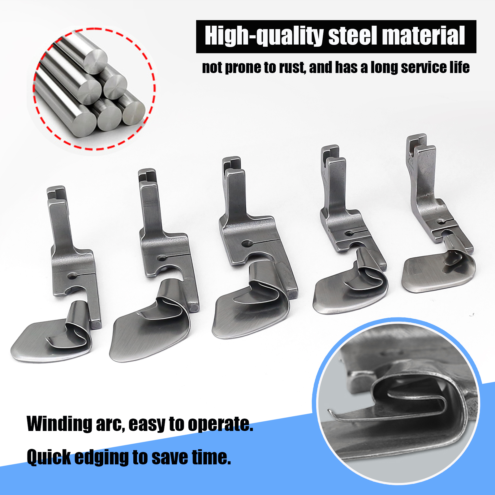Curved Scroll Hemmer Foot 3.2- - Curved Spring Bar review and price