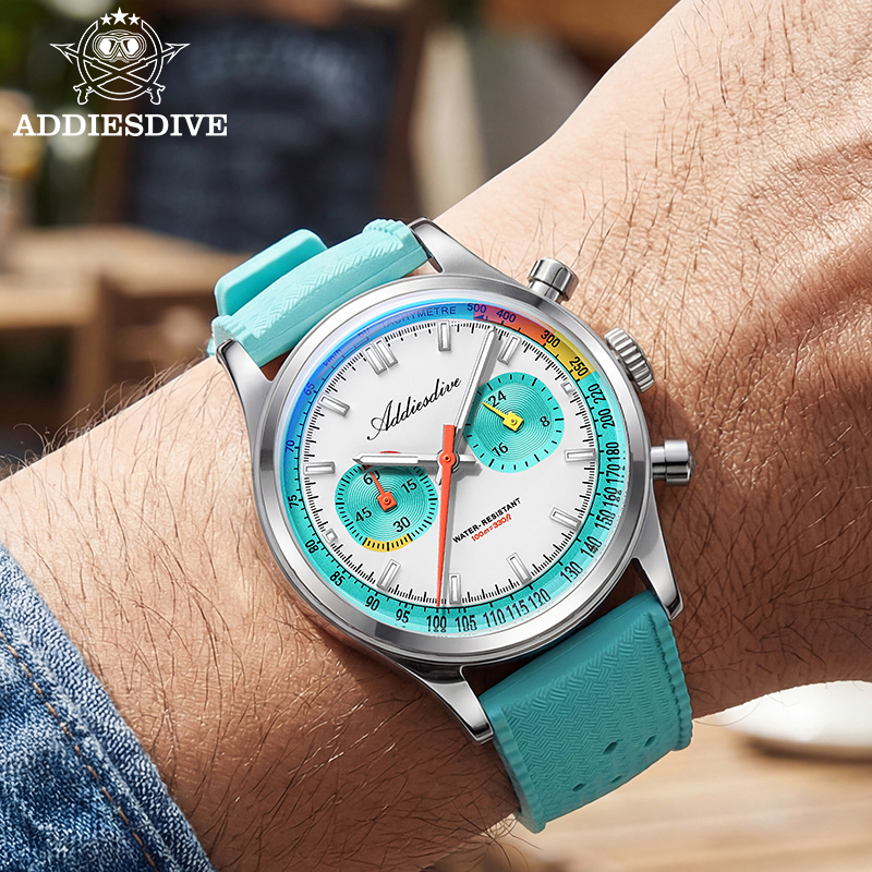 ADDIESDIVE NEW Multifunction C - Rubber Strap Diver review and price