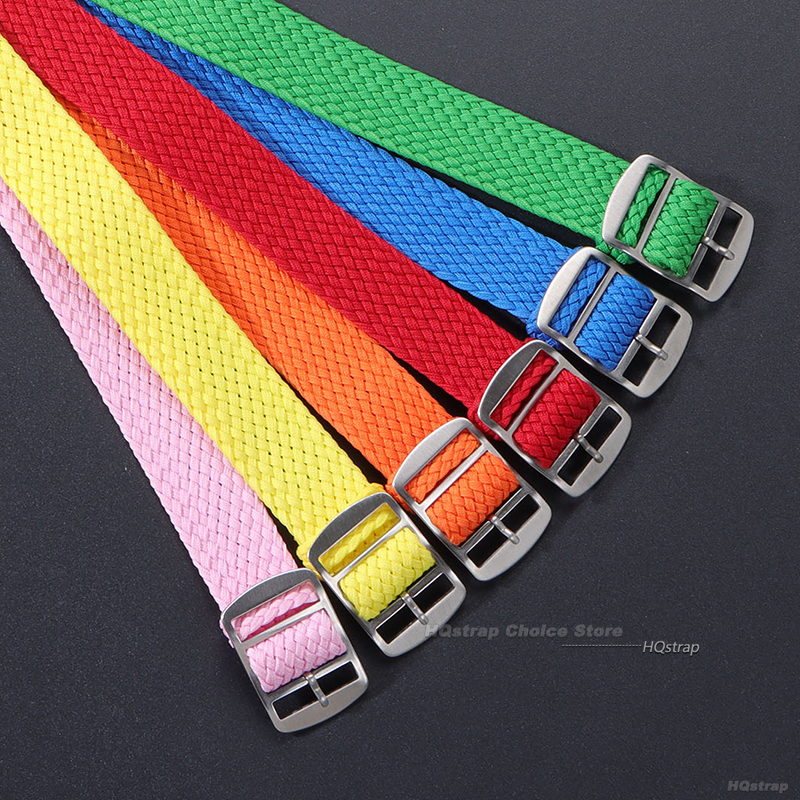 16mm 18mm 20mm 22mm Strap for  - Perlon Strap Woven review and price