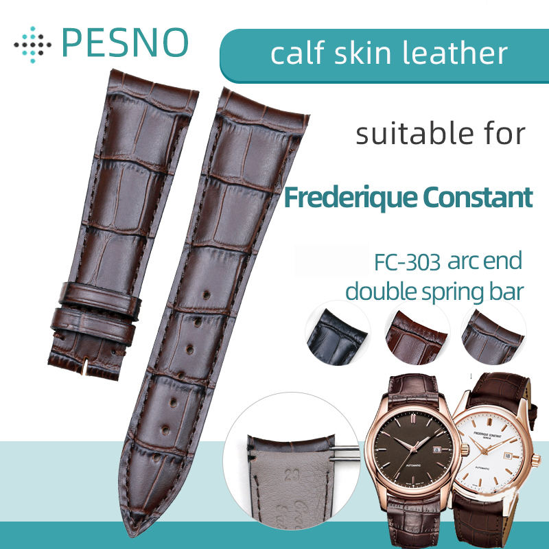 PESNO Calf Skin Genuine Leathe - Curved Spring Bar review and price