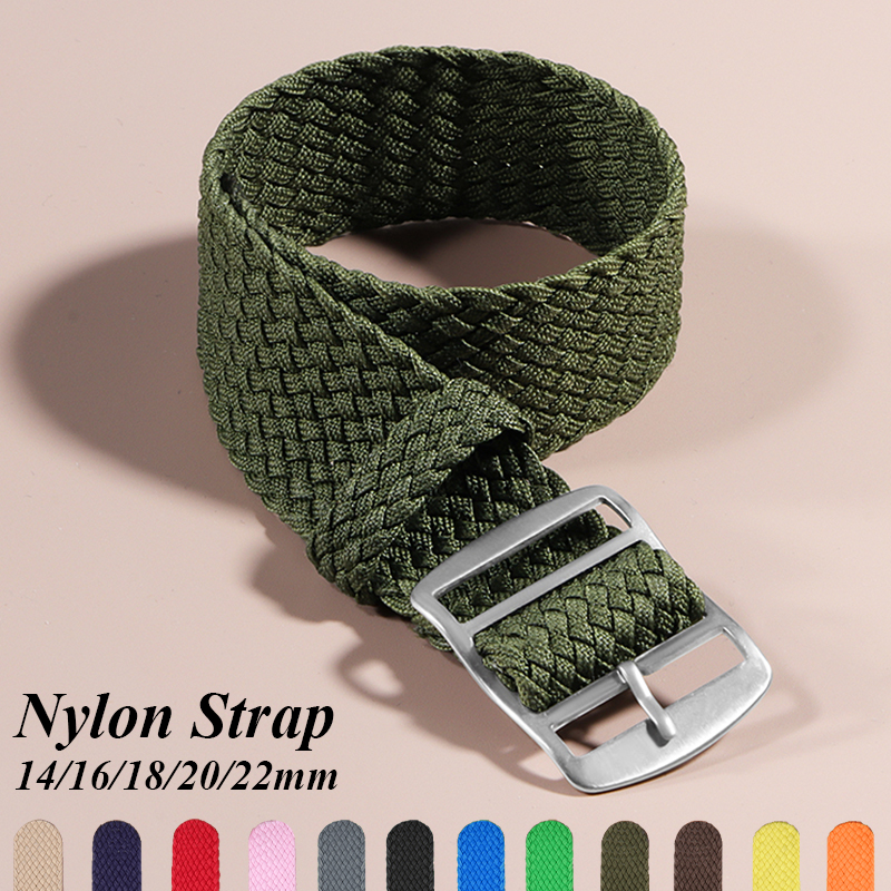 16mm 18mm 20mm 22mm Nylon Canv - Perlon Strap Woven review and price