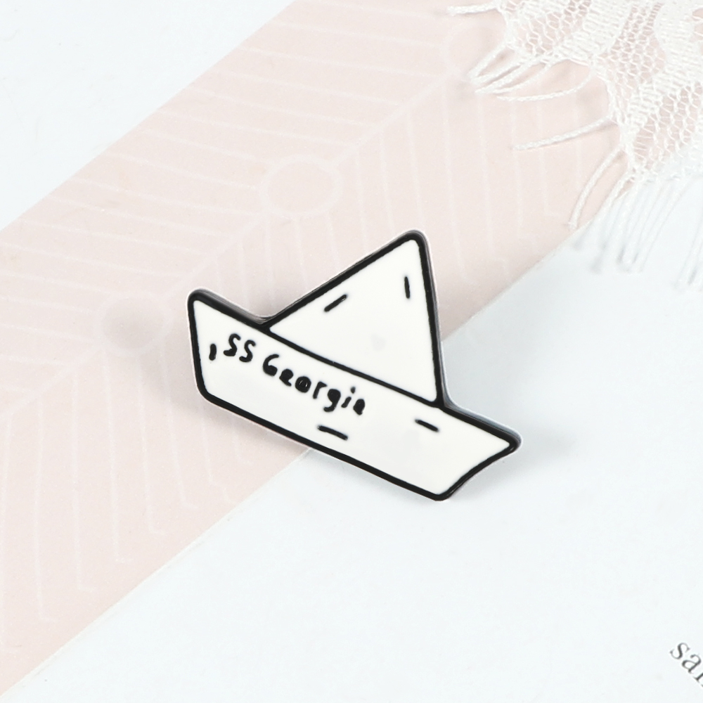 Paper Boat Enamel Pin SS Georg - Buckle Pin Ss review and price
