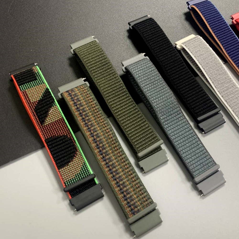 2Pcs 22mm Nylon Sport Strap Fo - Sport Loop Velcro review and price