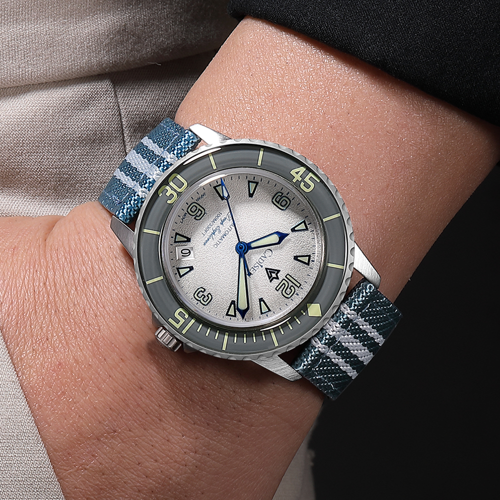 CADISEN Deep Explorer MIYOTA 8 - Canvas Strap Watch review and price