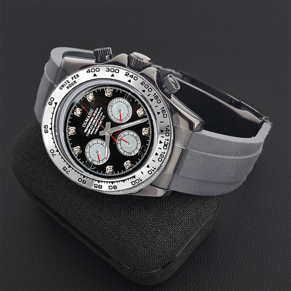 Luxury VK63 WATCH 39mm quartz  - Stainless Bracelet Diver review and price