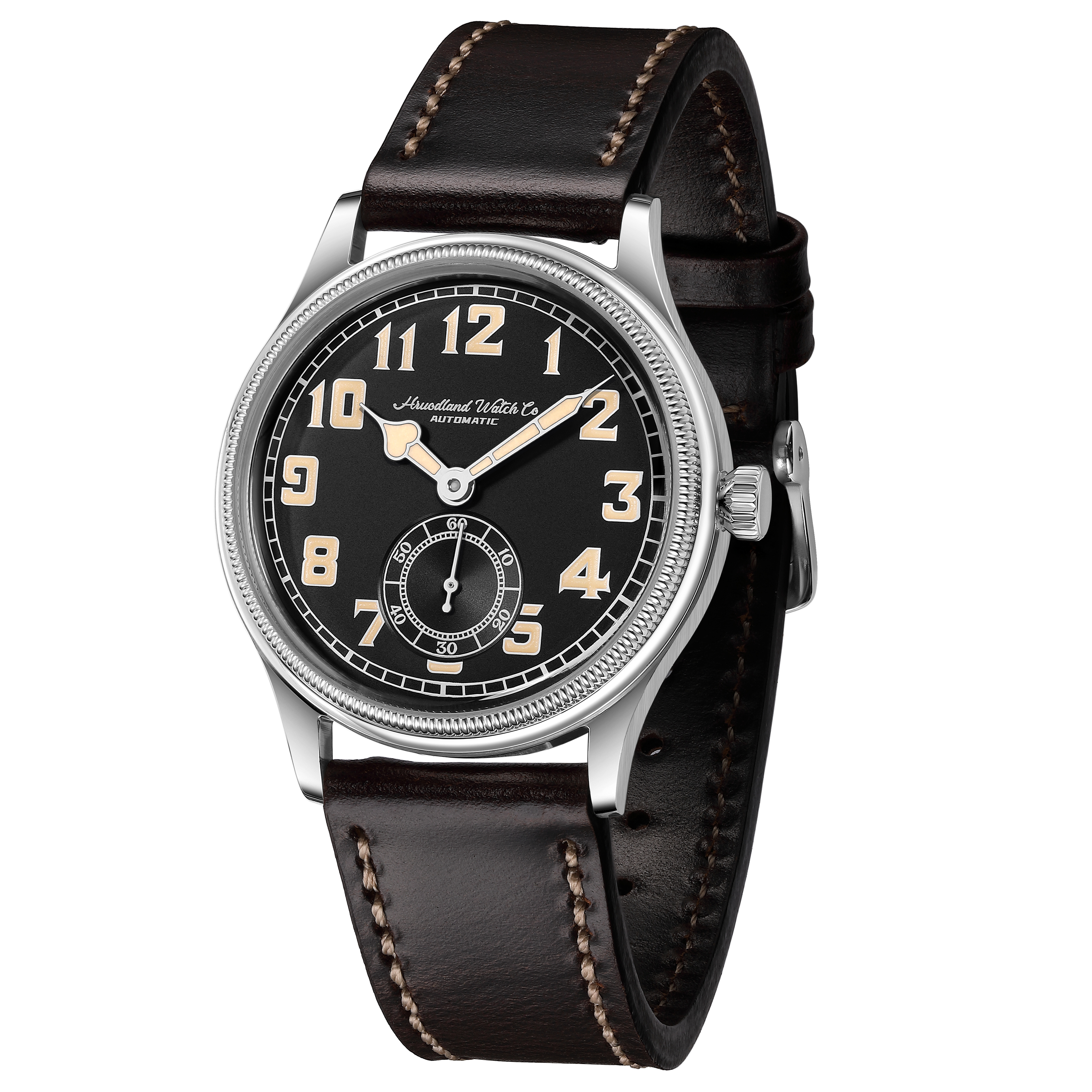 Retro Pilot Watch Mark IX Auto - Tropic Strap Vintage review and price