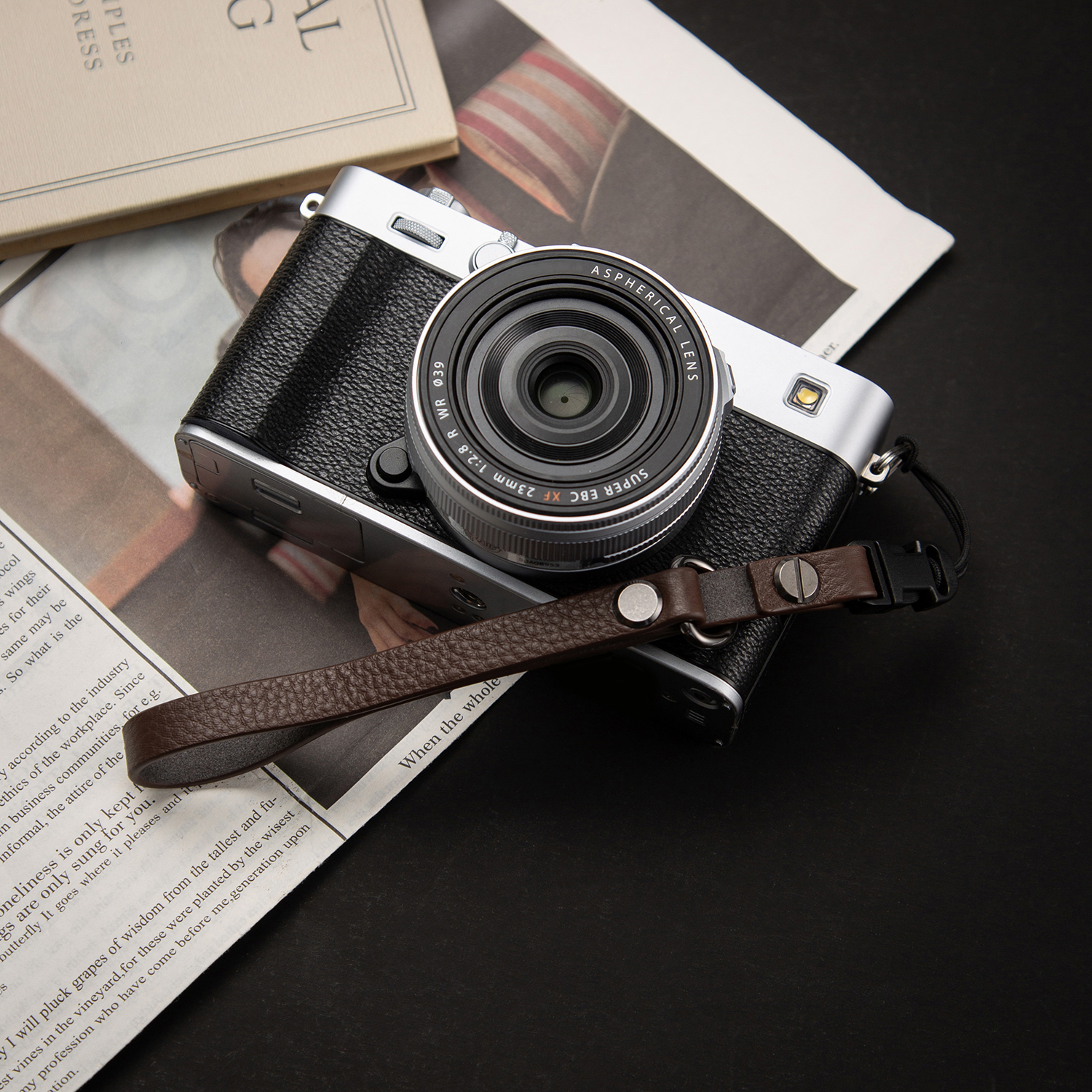 Adjustable Handmade Cowhide Le - Leather Strap Quick Release review and price